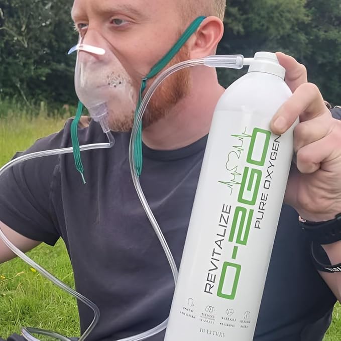 O-2GO 18L Oxygen Can with Mask and Tube