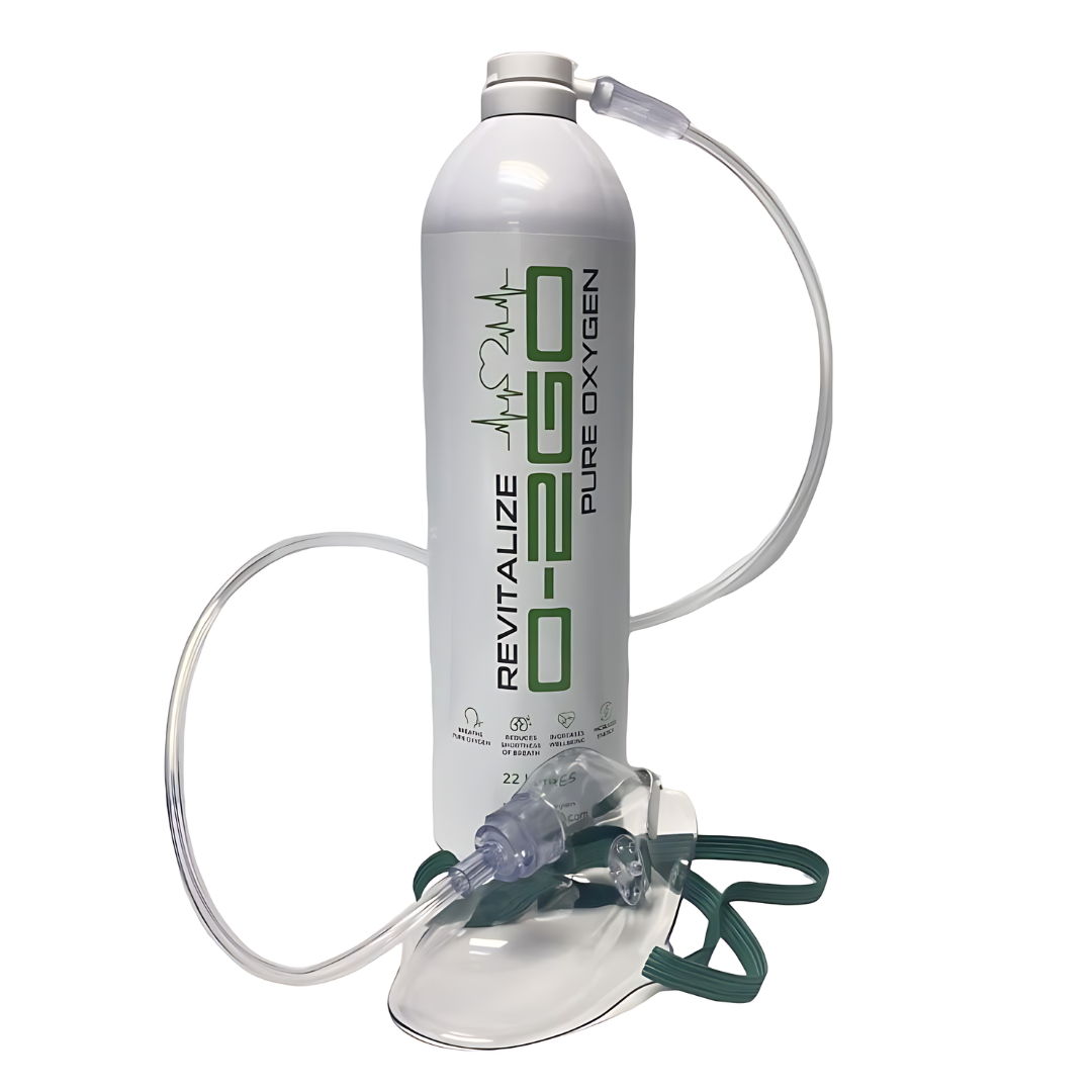 O-2GO Oxygen Can - Pure Oxygen for Enhanced Performance and Wellness
