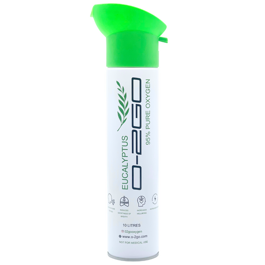 O2GO 10L Oxygen Can with Eucalyptus Aroma