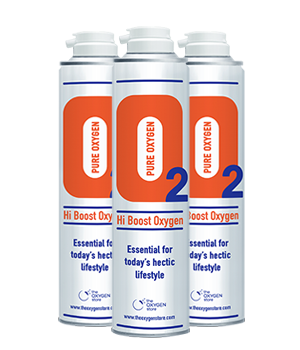  3 X O2 10 Litre Replacement Oxygen Cans